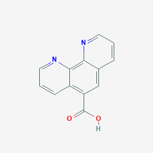 molecular formula C13H8N2O2 B1587191 1,10-邻菲啰啉-5-羧酸 CAS No. 630067-06-0