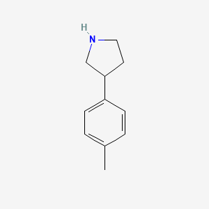 molecular formula C11H15N B1587192 3-(4-Methylphenyl)pyrrolidine CAS No. 899425-95-7