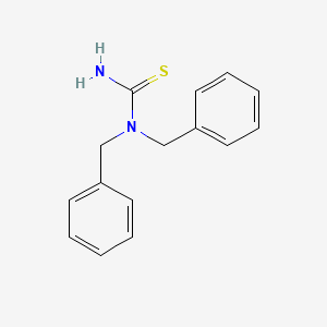 molecular formula C15H16N2S B1587195 1,1-Dibenzyl-thiourea CAS No. 40398-34-3