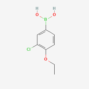molecular formula C8H10BClO3 B1587200 3-Chloro-4-ethoxyphenylboronic acid CAS No. 279261-81-3