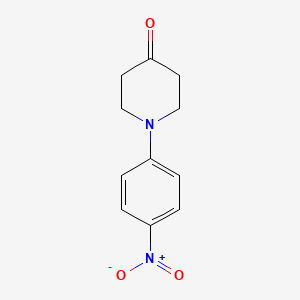 molecular formula C11H12N2O3 B1587207 1-(4-Nitrophenyl)piperidin-4-one CAS No. 23499-01-6