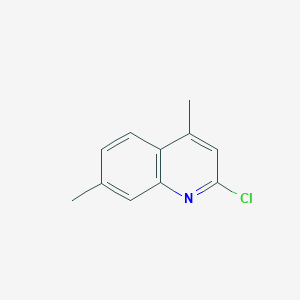 molecular formula C11H10ClN B1587218 2-Chloro-4,7-dimethylquinoline CAS No. 88499-92-7