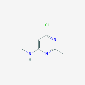 molecular formula C16H15N5O2S B1587219 6-chloro-N,2-dimethyl-4-pyrimidinamine CAS No. 5621-01-2