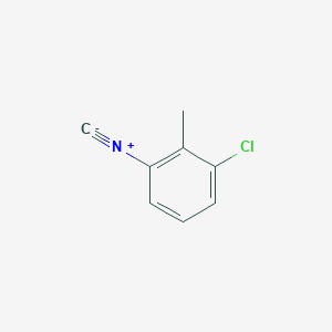 molecular formula C8H6ClN B158722 1-Chloro-3-isocyano-2-methylbenzene CAS No. 1930-79-6