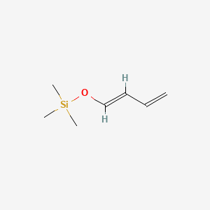 molecular formula C7H14OSi B1587222 1-(Trimethylsiloxy)-1,3-butadiene CAS No. 6651-43-0
