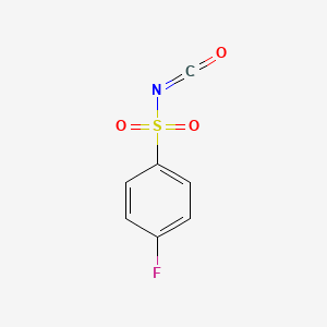 molecular formula C7H4FNO3S B1587229 4-Fluorobenzenesulfonyl isocyanate CAS No. 3895-25-8