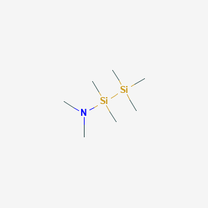 molecular formula C7H21NSi2 B1587231 N,N-Dimethylaminopentamethyldisilane CAS No. 26798-98-1