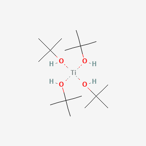 molecular formula C16H40O4Ti B1587233 Titanium(IV) tert-butoxide CAS No. 3087-39-6