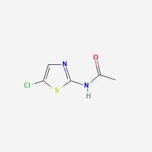 molecular formula C5H5ClN2OS B1587245 2-乙酰氨基-5-氯噻唑 CAS No. 20256-39-7