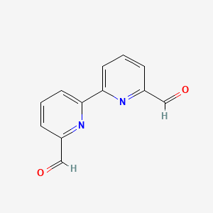 molecular formula C12H8N2O2 B1587252 2,2'-Bipyridine-6,6'-dicarbaldehyde CAS No. 49669-26-3