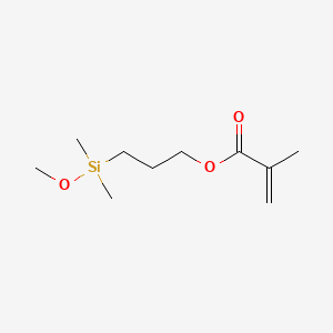 molecular formula C10H20O3Si B1587261 3-(甲氧基二甲基甲硅烷基)丙烯酸甲酯 CAS No. 66753-64-8