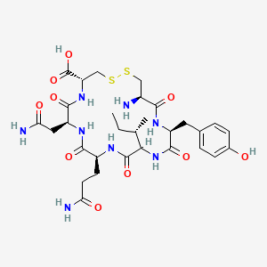 molecular formula C30H44N8O10S2 B1587269 Tocinoic acid CAS No. 34330-23-9