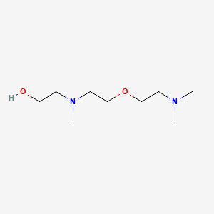 molecular formula C9H22N2O2 B1587275 N,N,N'-Trimethyl-N'-(2-hydroxyethyl)bis(2-aminoethyl) Ether CAS No. 83016-70-0