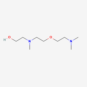 B1587275 2-((2-(2-(Dimethylamino)ethoxy)ethyl)(methyl)amino)ethanol CAS No. 83016-70-0