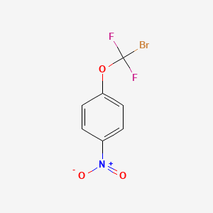 molecular formula C7H4BrF2NO3 B1587283 4-(溴二氟甲氧基)硝基苯 CAS No. 81932-04-9