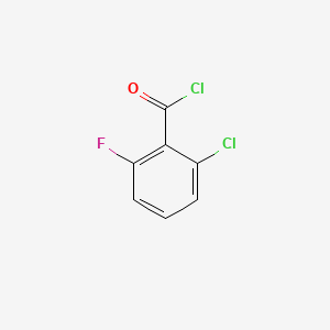 molecular formula C7H3Cl2FO B1587286 2-Chloro-6-fluorobenzoyl chloride CAS No. 79455-63-3