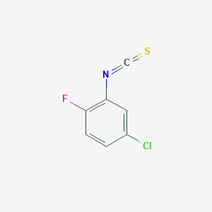 molecular formula C7H3ClFNS B1587287 4-Chloro-1-fluoro-2-isothiocyanatobenzene CAS No. 247170-25-8