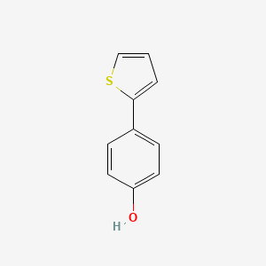 molecular formula C10H8OS B1587297 4-Thiophen-2-ylphenol CAS No. 29886-65-5