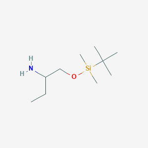 molecular formula C10H25NOSi B1587312 2-Amino-1-(butyldimethylsiloxy)butane CAS No. 811841-81-3
