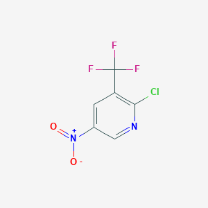 molecular formula C6H2ClF3N2O2 B1587320 2-氯-5-硝基-3-(三氟甲基)吡啶 CAS No. 99368-67-9