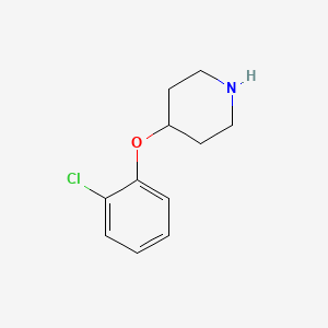 molecular formula C11H14ClNO B1587323 4-(2-Chlorophenoxy)piperidine CAS No. 245057-65-2