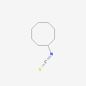 molecular formula C9H15NS B1587332 环辛基异硫氰酸酯 CAS No. 33522-04-2