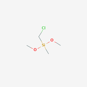 molecular formula C4H11ClO2Si B1587336 Chloromethyl(methyl)dimethoxysilane CAS No. 2212-11-5