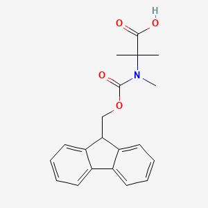 molecular formula C20H21NO4 B1587338 Fmoc-N-Me-Aib-OH CAS No. 400779-65-9