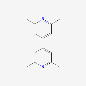 molecular formula C14H16N2 B1587354 2,2',6,6'-Tetramethyl-4,4'-bipyridine CAS No. 6662-72-2