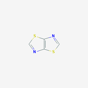 molecular formula C4H2N2S2 B1587360 噻唑并[5,4-d]噻唑 CAS No. 251-56-9