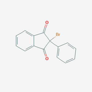 B158737 2-Bromo-2-phenyl-1H-indene-1,3(2H)-dione CAS No. 1801-20-3