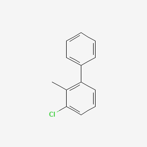 molecular formula C13H11Cl B1587373 3-氯-2-甲基联苯 CAS No. 20261-24-9