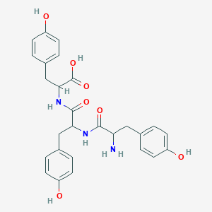 (S)-2-((S)-2-((S)-2-Amino-3-(4-hydroxyphenyl)propanamido)-3-(4-hydroxyphenyl)propanamido)-3-(4-hydroxyphenyl)propanoic acid