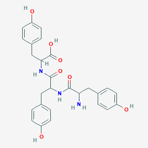 molecular formula C27H29N3O7 B1587374 H-Tyr-tyr-tyr-OH CAS No. 7390-78-5