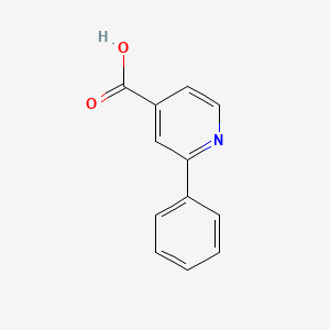 molecular formula C12H9NO2 B1587377 2-苯基吡啶甲酸 CAS No. 55240-51-2