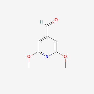 molecular formula C8H9NO3 B1587378 2,6-Dimethoxyisonicotinaldehyde CAS No. 52606-01-6