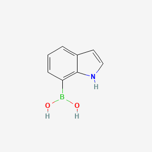molecular formula C8H8BNO2 B1587381 Indole-7-boronic acid CAS No. 210889-31-9