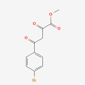 molecular formula C11H9BrO4 B1587383 Methyl 4-(4-bromophenyl)-2,4-dioxobutanoate CAS No. 60395-85-9