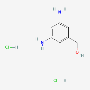 molecular formula C7H12Cl2N2O B1587388 3,5-Diaminobenzyl alcohol dihydrochloride CAS No. 28150-15-4
