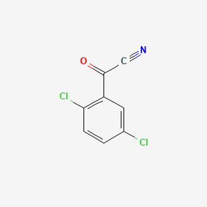 molecular formula C8H3Cl2NO B1587390 2,5-Dichlorobenzoyl cyanide CAS No. 64985-85-9