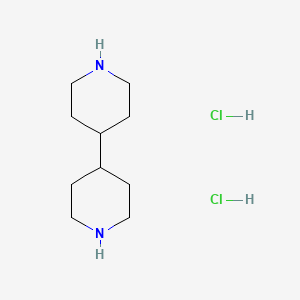 molecular formula C10H21ClN2 B1587396 4,4'-Bipiperidine dihydrochloride CAS No. 78619-84-8