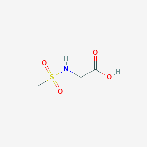 molecular formula C3H7NO4S B1587399 N-(Methylsulfonyl)glycine CAS No. 35688-18-7