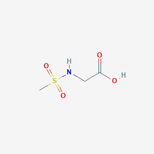 molecular formula C3H7NO4S B1587399 N-(methylsulfonyl)glycine CAS No. 35688-18-7