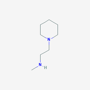 molecular formula C8H18N2 B1587400 N-methyl-2-piperidin-1-ylethanamine CAS No. 41239-39-8