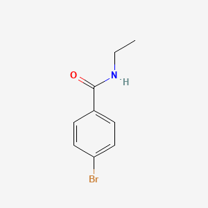 molecular formula C9H10BrNO B1587405 4-溴-N-乙基苯甲酰胺 CAS No. 41882-25-1