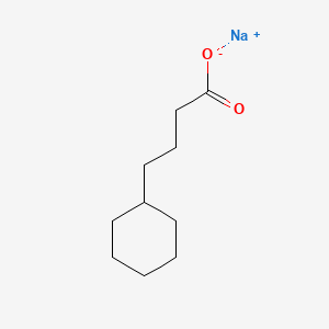 molecular formula C10H18NaO2 B1587406 Sodium cyclohexanebutyrate CAS No. 61886-29-1