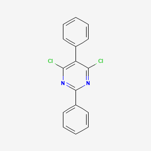 molecular formula C16H10Cl2N2 B1587407 4,6-Dichloro-2,5-diphenylpyrimidine CAS No. 29133-99-1
