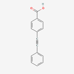 molecular formula C15H10O2 B1587416 4-(Phenylethynyl)benzoic acid CAS No. 25739-23-5