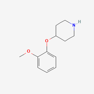 molecular formula C12H17NO2 B1587417 4-(2-Methoxyphenoxy)piperidine CAS No. 28033-32-1