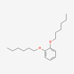 molecular formula C18H30O2 B1587423 1,2-Bis(hexyloxy)benzene CAS No. 94259-20-8
